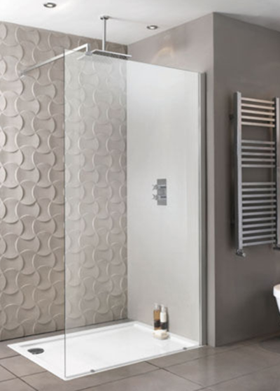 STABLE PANEL WALK IN DOOR 80X200CM 8MM CLEAR NANO GLASS OR1900-IC